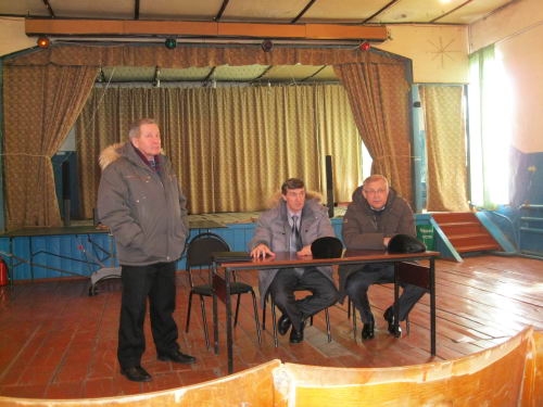 Встреча с жителями деревень Ижекей и Томлей
