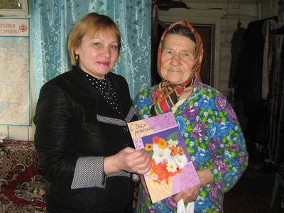 Жительница поселка Саланчик отметила 75-летний юбилей