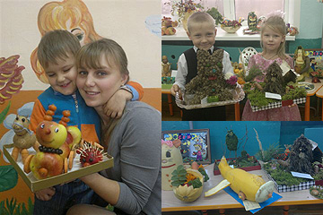 Картинки выставка поделок из овощей и фруктов 328
