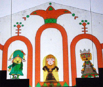 13:05 Чувашский государственный театр кукол в гостях у юных зрителей Яльчикского района