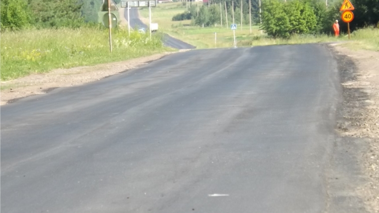 В Моргаушском районе комиссионно проверили качество ремонта дорог