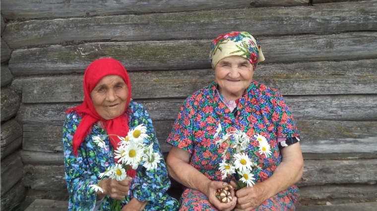 Волонтерская акция «Ромашковое счастье – старшему поколению» в с.Яншихово-Норваши