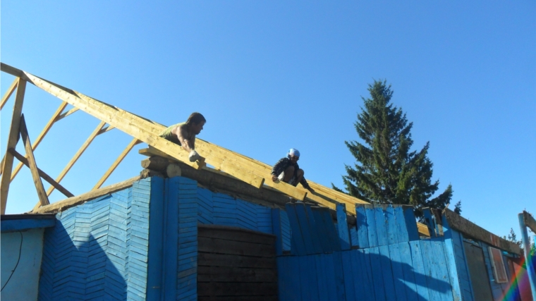 В Малояушском сельском клубе начались ремонтные работы