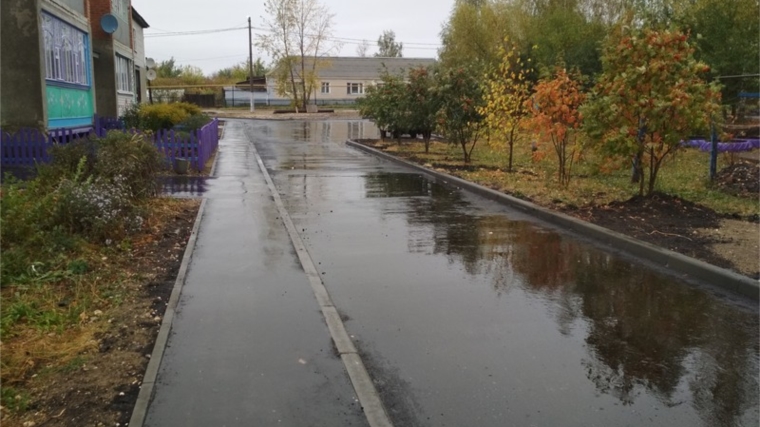 В рамках федеральной программы «Формирование современной городской среды» в райцентре благоустроены придомовые территории многоквартирных домов