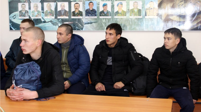Состоялись проводы юношей Моргаушского района в ряды Вооруженных Сил Российской Федерации