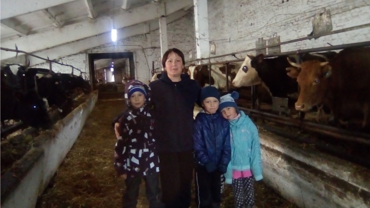Экскурсия на молочно-товарную ферму в д.Кольцовка