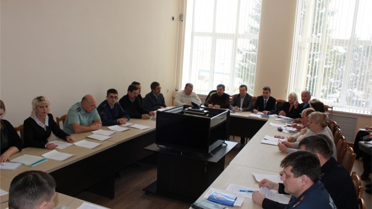 В Шумерлинском районе состоялось расширенное заседание Межведомственной комиссии по профилактике правонарушений за 2018 год