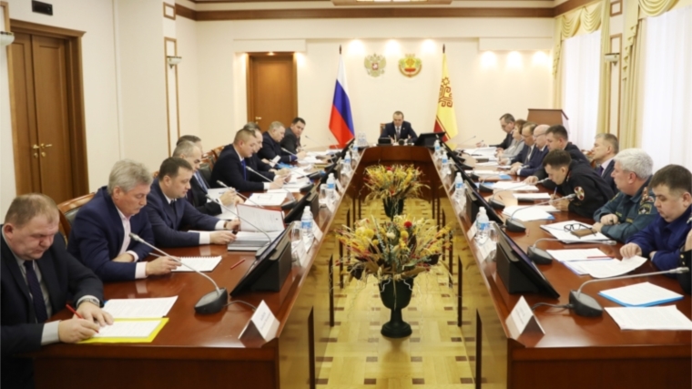 Михаил Игнатьев провел заседание антитеррористической комиссии в Чувашской Республике