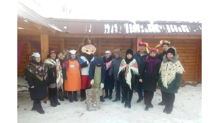 Учреждения культуры Шумшевашского сельского поселения приняли самое активное участие в празднике "Проводы Зимы"