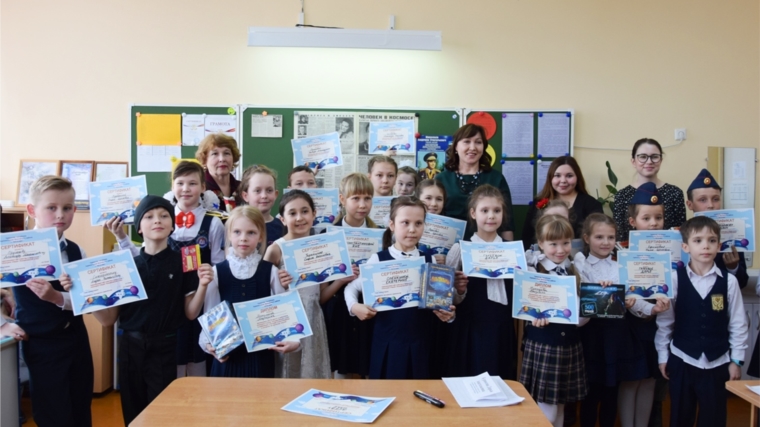 В Московском районе г. Чебоксары состоялся конкурс чтецов «Космический стих»