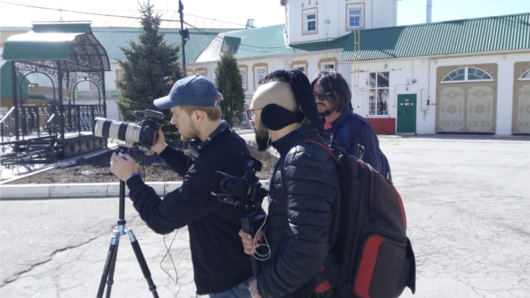 Съёмочная группа телеканала «Поехали!» ведет съемки в Чебоксарах