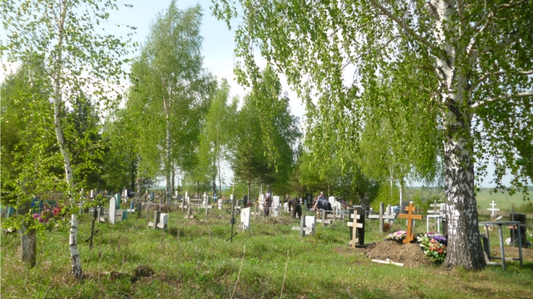 Субботник на кладбищах Большевыльского сельского поселения