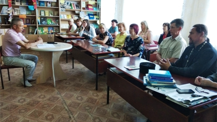Выездное совместное заседание Совета по взаимодействию с религиозными объединениями и Совета по делам национальностей в Урмарском районе