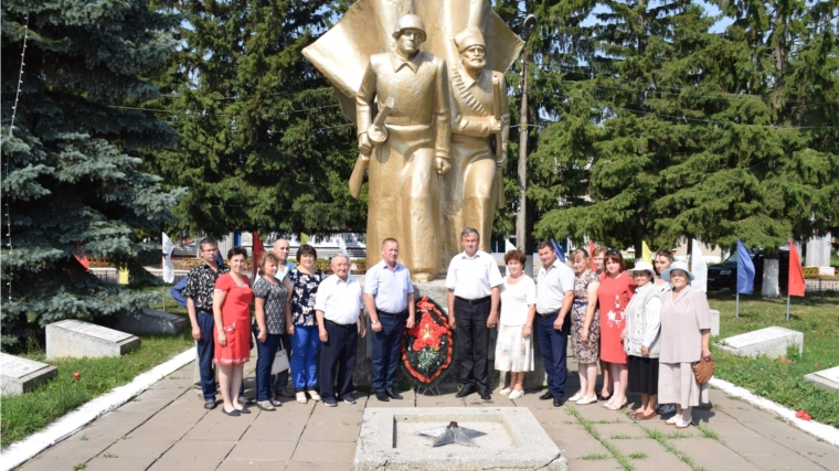 В Красночетайском районе почтили память погибших в годы Великой Отечественной войны