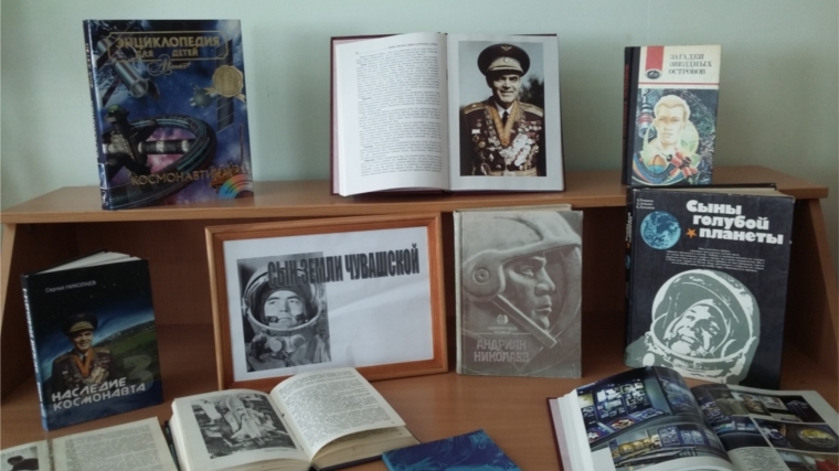 В Токаевской сельской библиотеке прошел познавательный час "Андриян Николаев - путь к звездам"