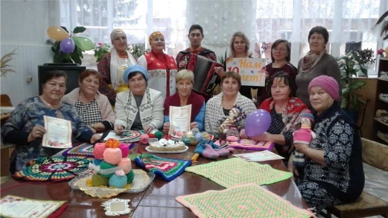 Яншихово-Норвашский женский клуб рукодельниц «Тĕпел» отметил свой 10-летний юбилей