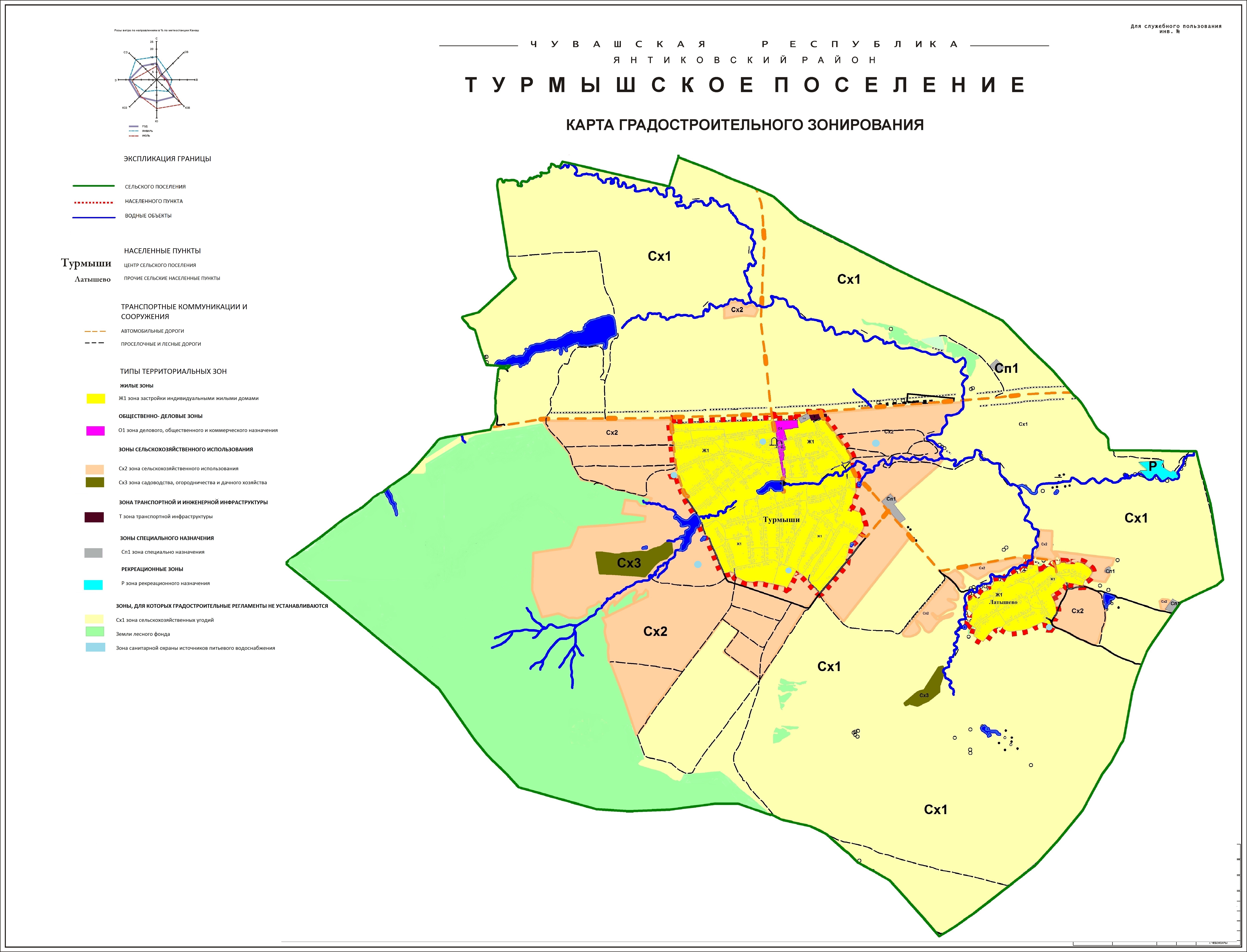 Янтиковский район на карте Чувашии