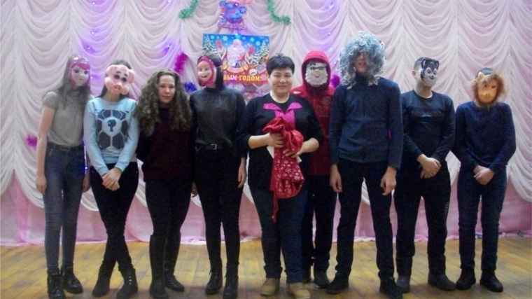 Театрализованная «Рождественская сказка» в Новобайбатыревском СДК