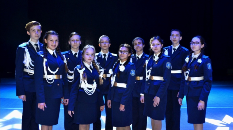 Кадеты СОШ №47 г. Чебоксары - участники четвертого Международного кадетского бала