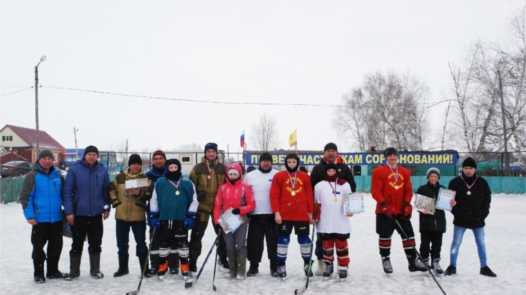 «Добрый лед» в деревне Яманчурино Яльчикского района провел семейный фестиваль «Люблю папу, маму и хоккей»