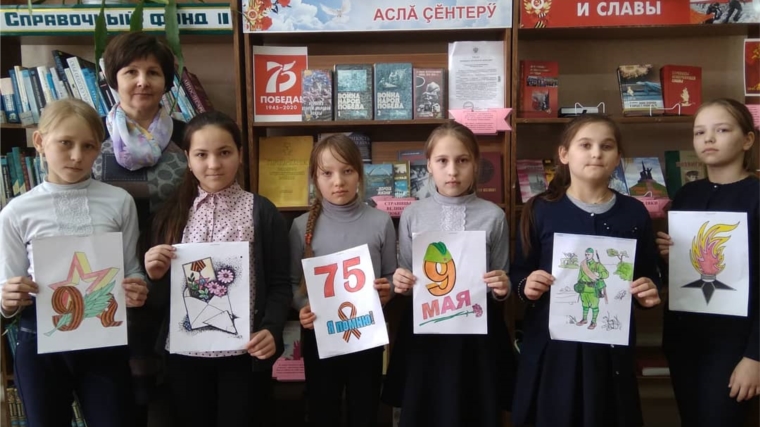«Я буду Помнить!» - конкурс детских рисунков к юбилею Великой Победы Янгорчинского СДК.