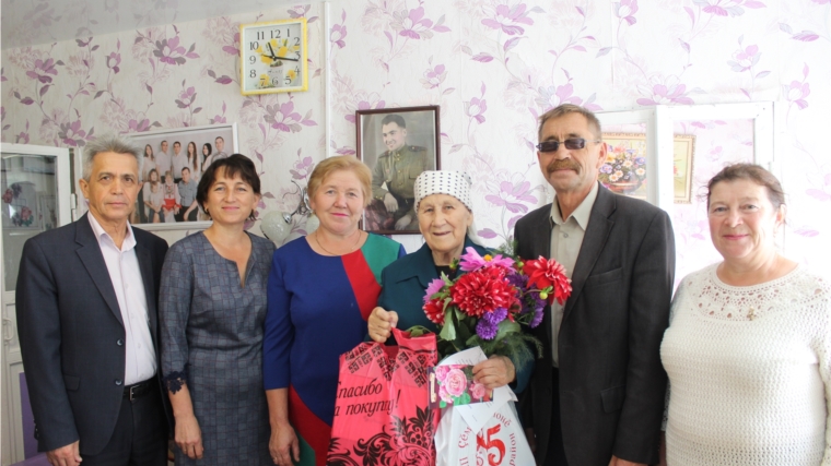 Жительница села Юманай отметила свое 90-летие