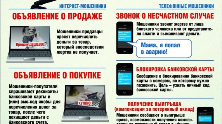 МВД предупреждает: Интернет-мошенничество - памятка для граждан