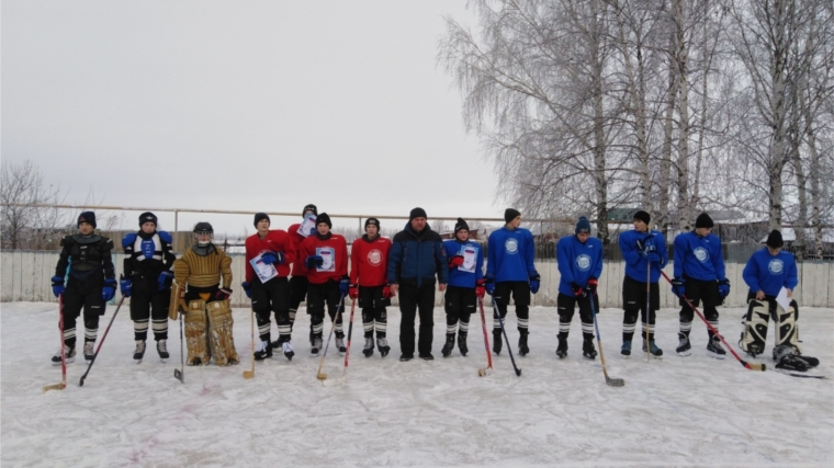 В д. Большое Буяново состоялся хоккейный матч, посвященный открытию зимнего 2020-2021 спортивного сезона