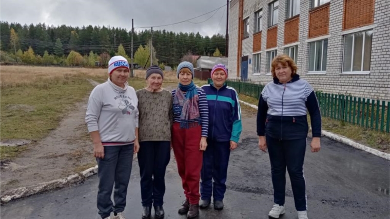 В Нижнекумашкинском сельском поселении присоединились к Всероссийскому дню бега