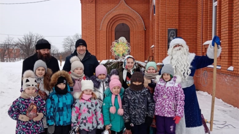 Под добрыми лучами Рождества