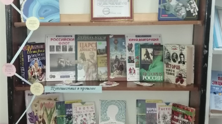 В Токаевской сельской библиотеке открылась книжная выставка «Приглашаем к открытиям»