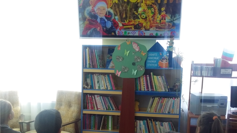 Час интересных сообщений "Масленица хороша - широка ее душа" в Туванской сельской библиотеке