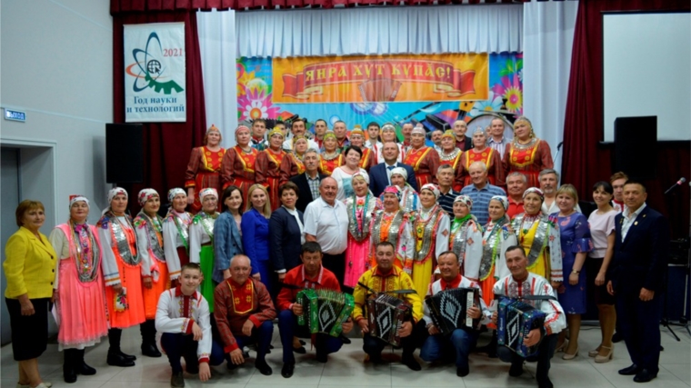 Шумерлинский район принял участие в открытом фестивале-конкурсе «Выля, хут купăс!» ("Играй, гармонь!")