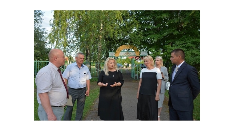 Вице-премьер Алла Салаева с рабочим визитом посетила с. Янгорчино Вурнарского района Чувашской Республики