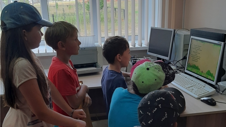 Игровая программа «Сказочное лето» в Нижнекумашкинской сельской библиотеке