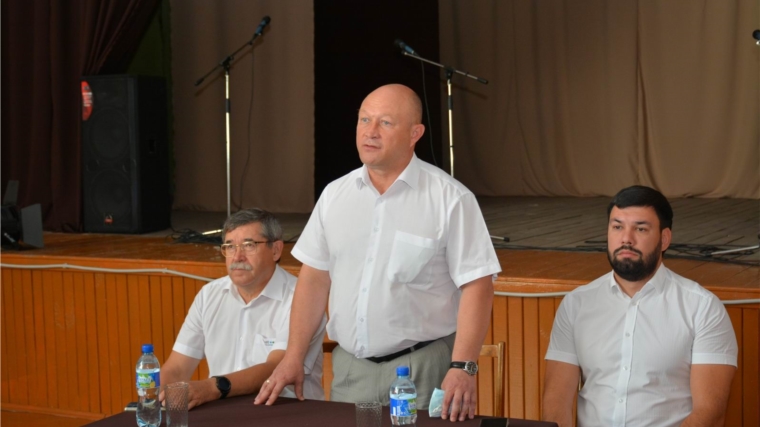 В д.Кольцовка провели встречу с населением кандидаты в депутаты в Госсовет Чувашии