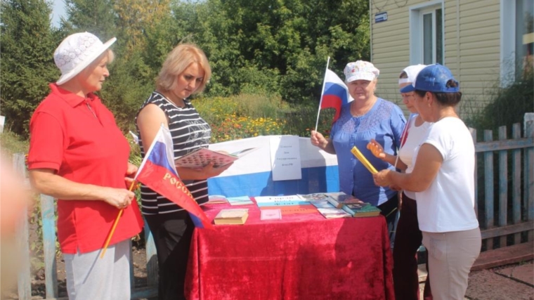 П.Быбытьская сельская библиотека приняла участие в легкоатлетическом пробеге.