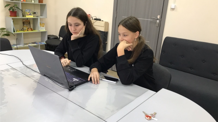 В Межпоселенческой библиотеке Шумерлинского района прошло очередное занятие курсов компьютерной грамотности