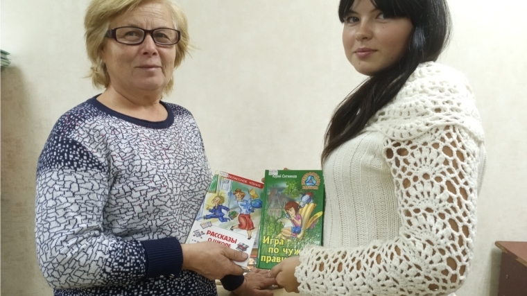 Любимые книги читая, профессию выбираем в Москакасиснкой сельской библиотеке.