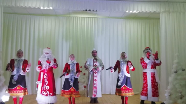 Районный праздник "Дед Мороз собирает друзей"