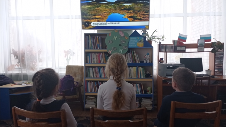 В Туванской сельской библиотеке им Г. Федорова прошло видео – путешествие по заповедникам России