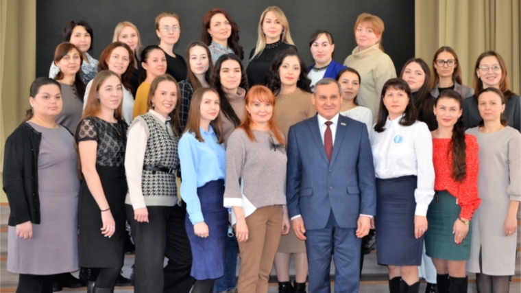 Библиотекарь Токаевской сельской библиотеки приняла участие в конференции Молодежной палаты Союза женщин Чувашии