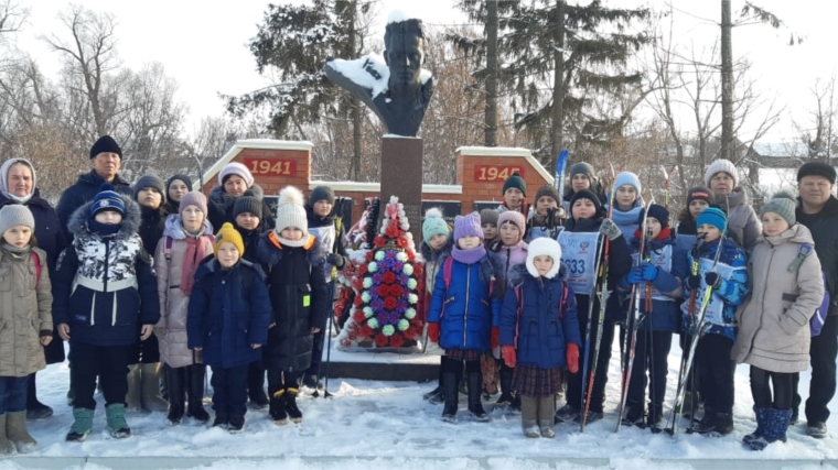 Тюмеревские школьники почтили память своего земляка Н.Афанасьева