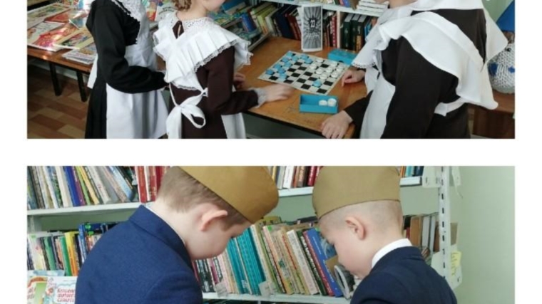 Шашечный турнир, посвященный Дню защитников Отечества в Токаевской сельской библиотеке