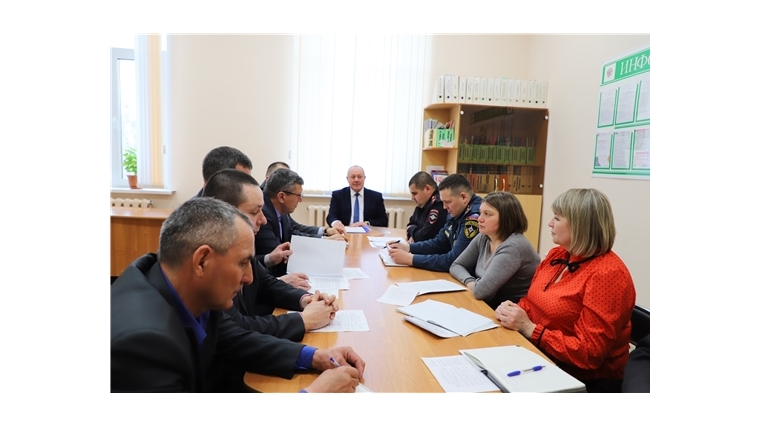 Состоялось заседание антитеррористической комиссии в Яльчикском районе