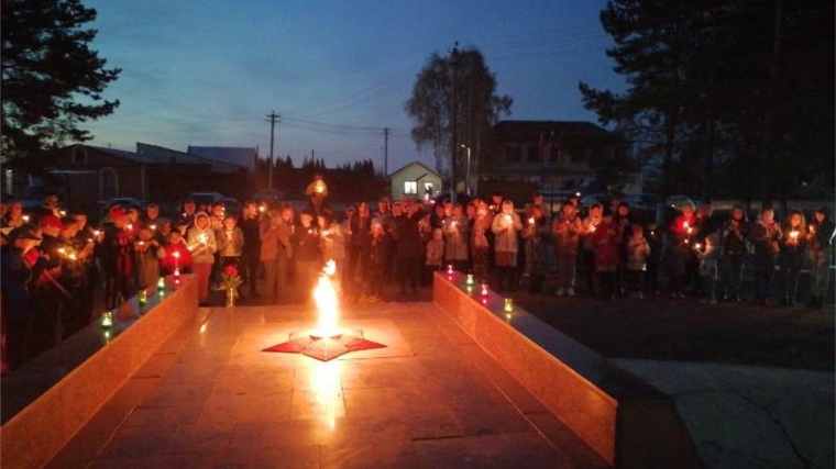 Международная акция «Свеча памяти» в селе Лащ-Таяба