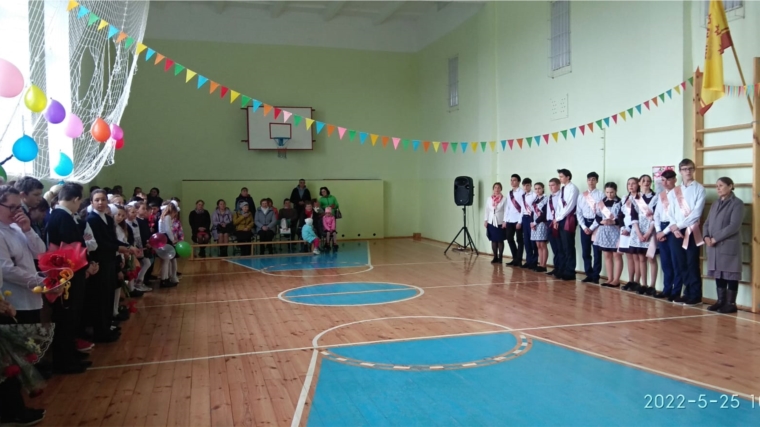 Праздник последнего звонка в Чутеевской школе