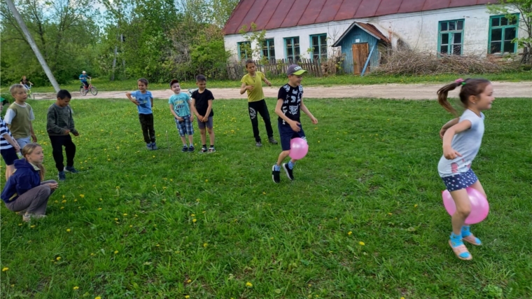 Детский праздник в селе Тоганашево