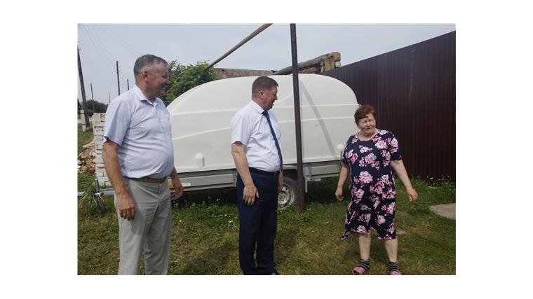 В ходе рабочей поездки в Ибресинский район председатель ГКЧС Чувашии посетил село Новое Чурашево