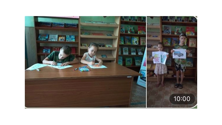 В Крымзарайкинской сельской библиотеке для читателей библиотеки провели книгоралли «Про всё на свете, что любят дети»